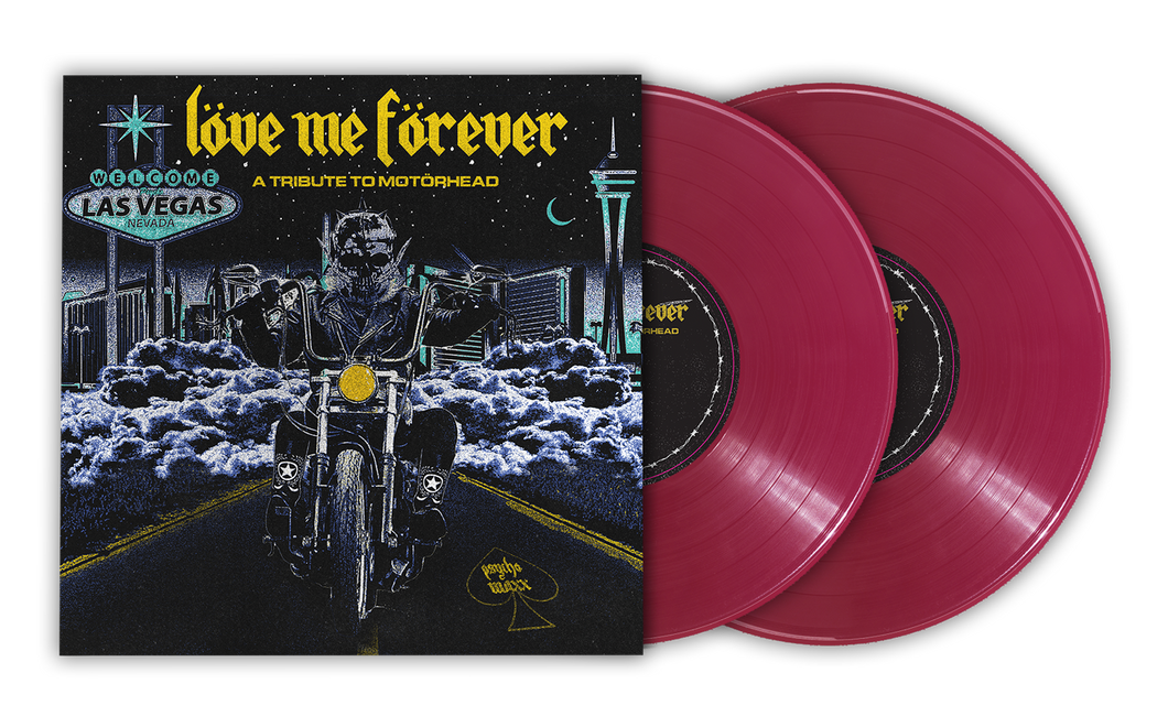 Löve Me Förever: A Tribute to Motörhead - Oxblood Vinyl Edition 2LP  (EUROPE & WORLDWIDE ORDERS)